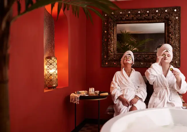 A massage at Tiel