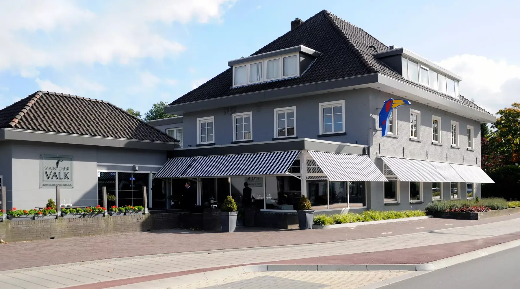 vooraanzicht Hotel De Molenhoek