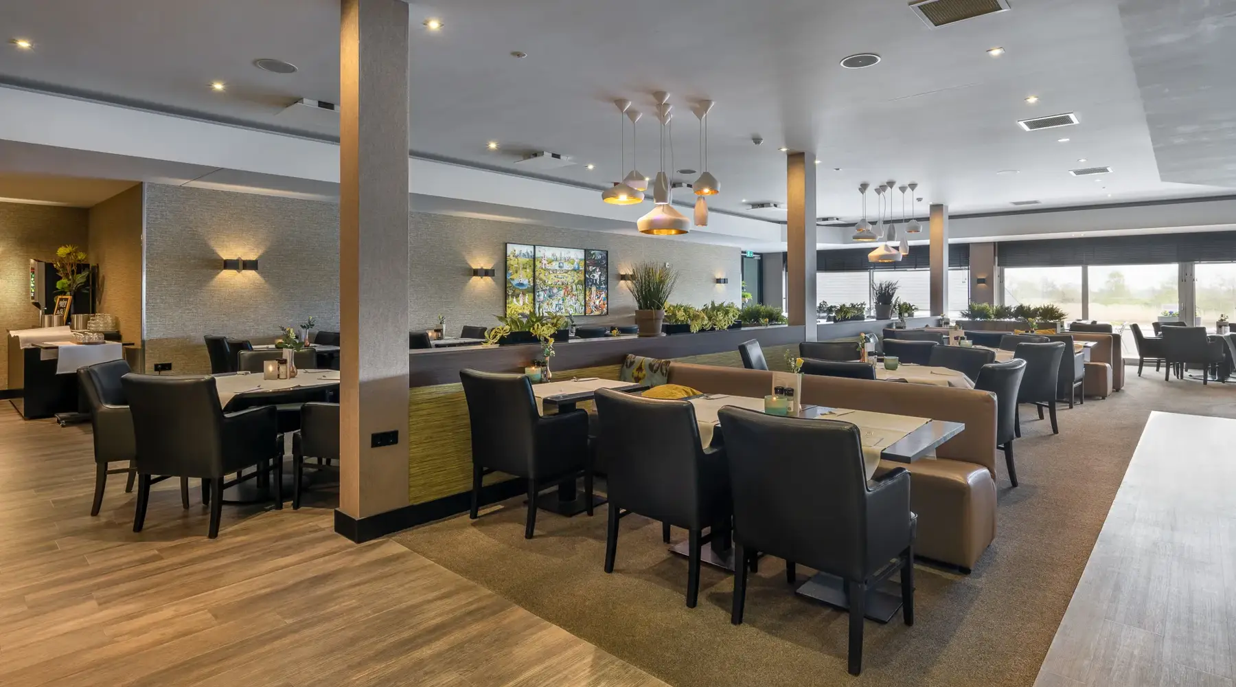 Restaurant pour le petit-déjeuner
