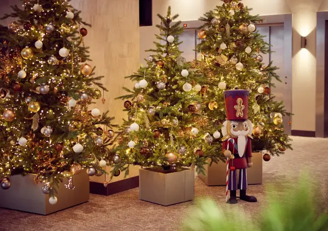 Vater und Sohn im Zoo