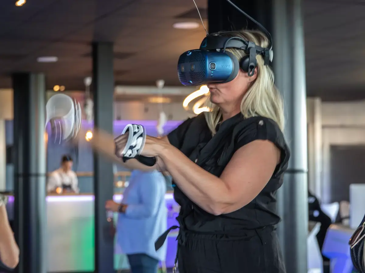 VR-Spielen bei Sparkx