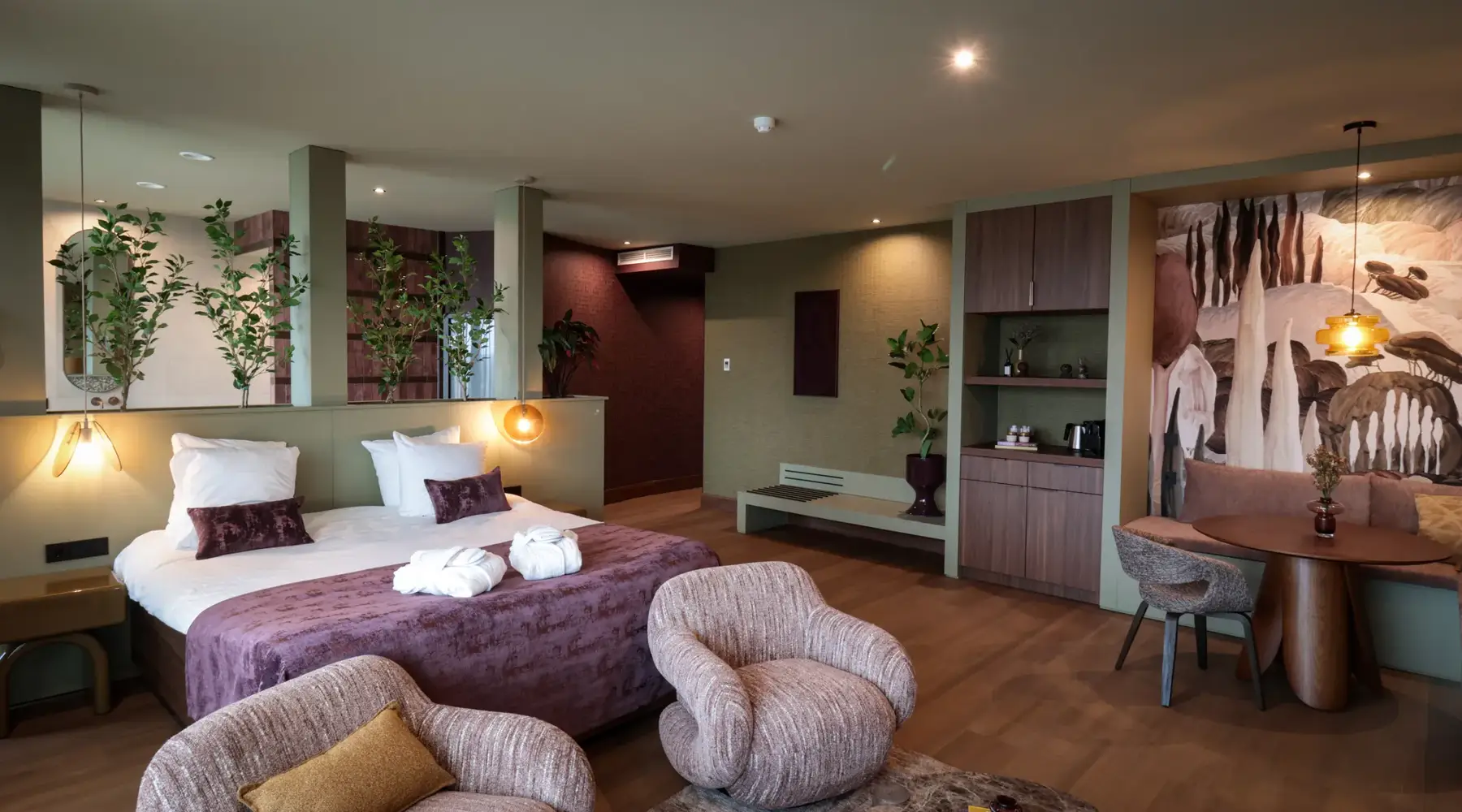 Moorland Suite Van der `Valk Hotel Veenendaal over`zicht