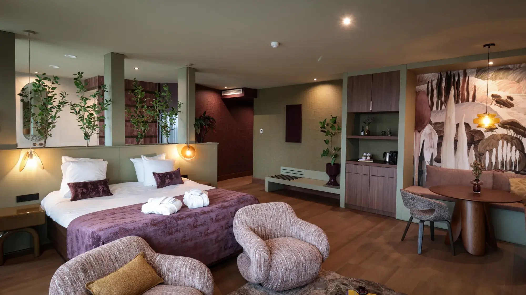 Moorland Suite Van der `Valk Hotel Veenendaal over`zicht