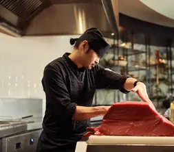 Sushi chef at OZZO
