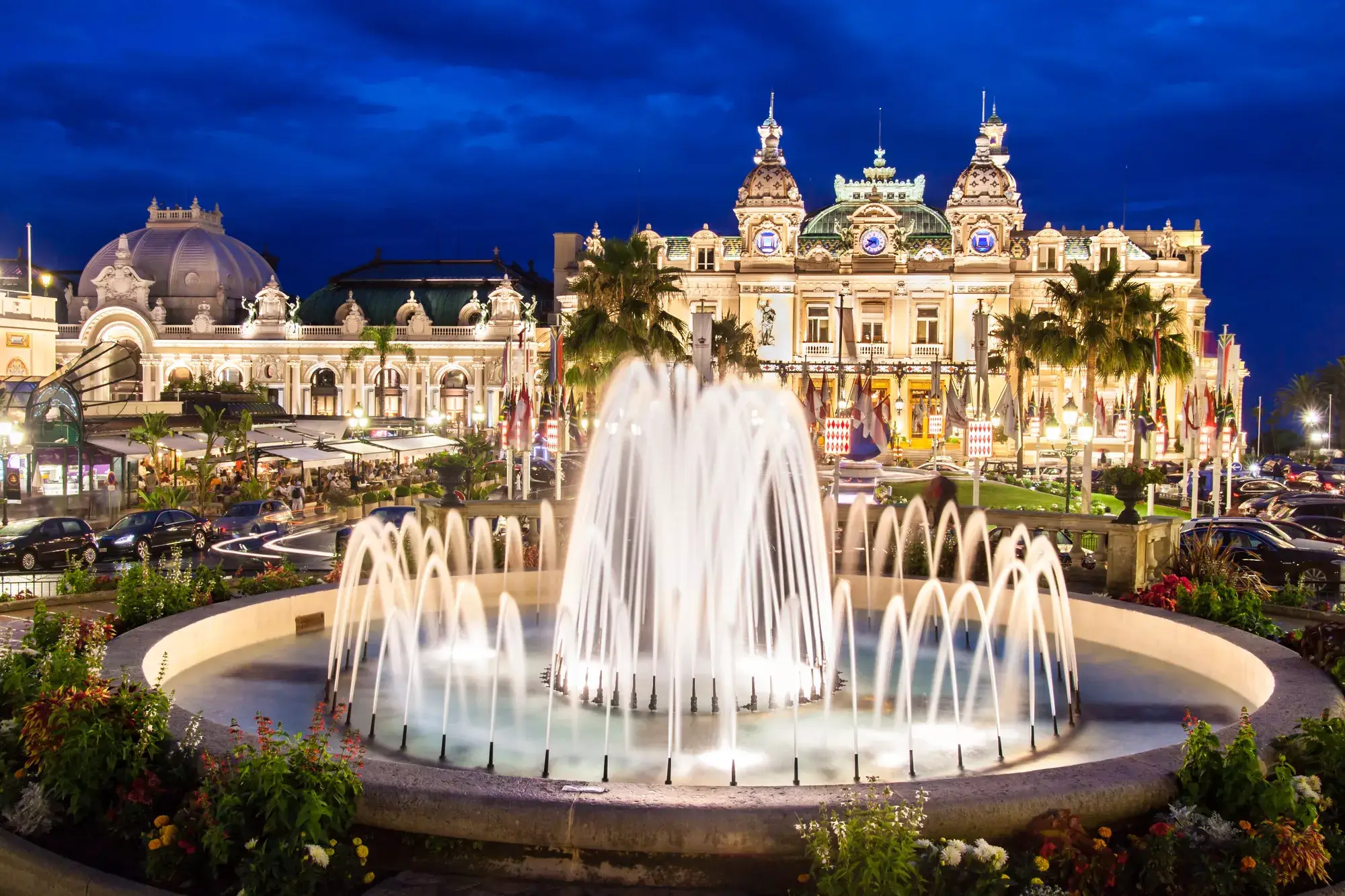 Une photo du Casino de Monte-Carlo à Monaco.