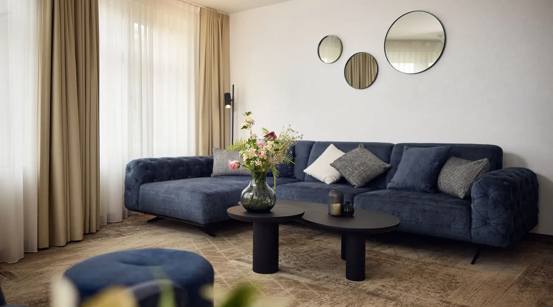 Coin salon d'une Suite Business