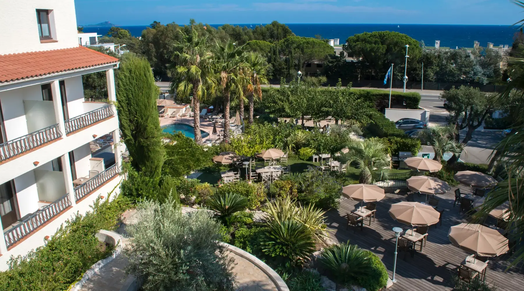 Aerial photo of Van der Valk Hotel Bloom