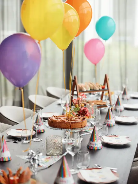 Dekorierter Tisch Geburtstag