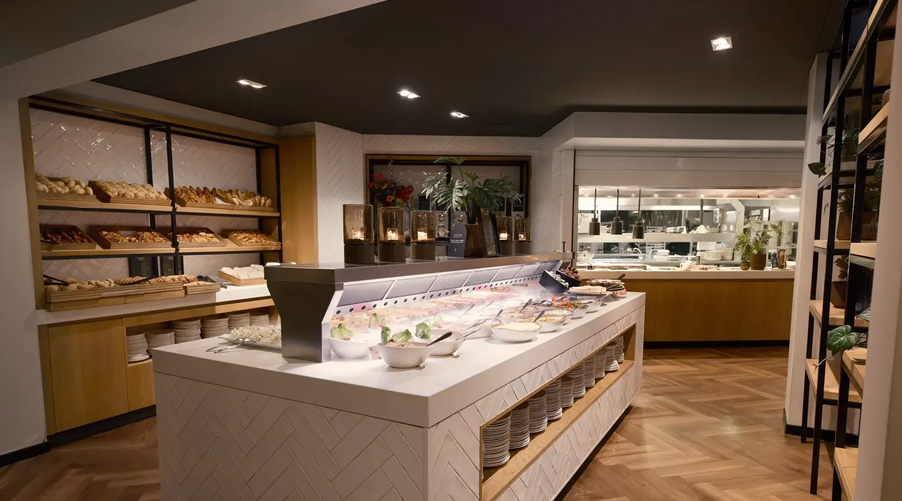 Buffet du petit-déjeuner