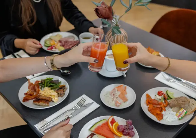 Brunch buffet à l'hôtel