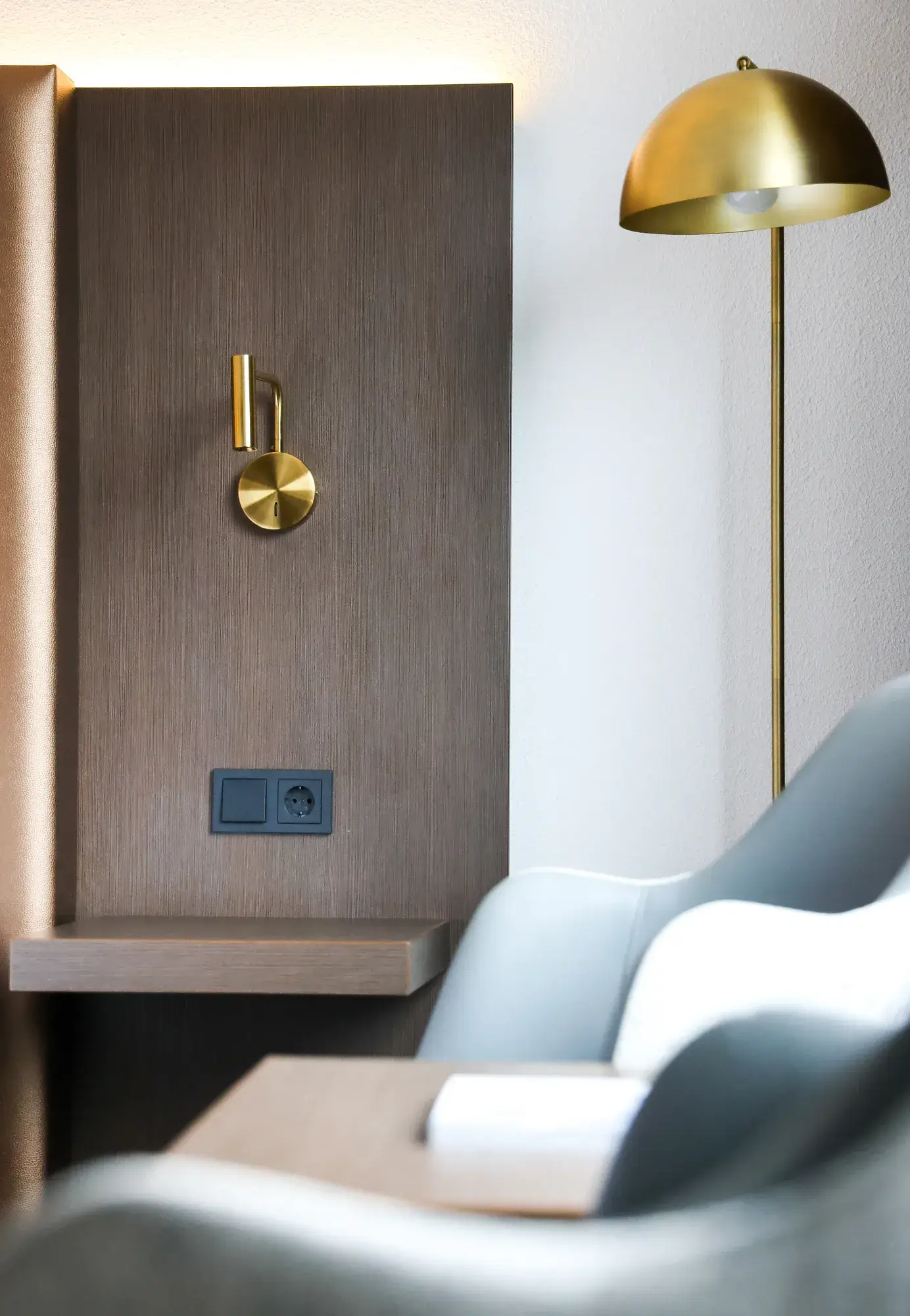 détail de la chambre