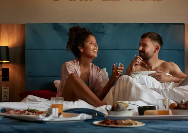 petit-déjeuner au lit