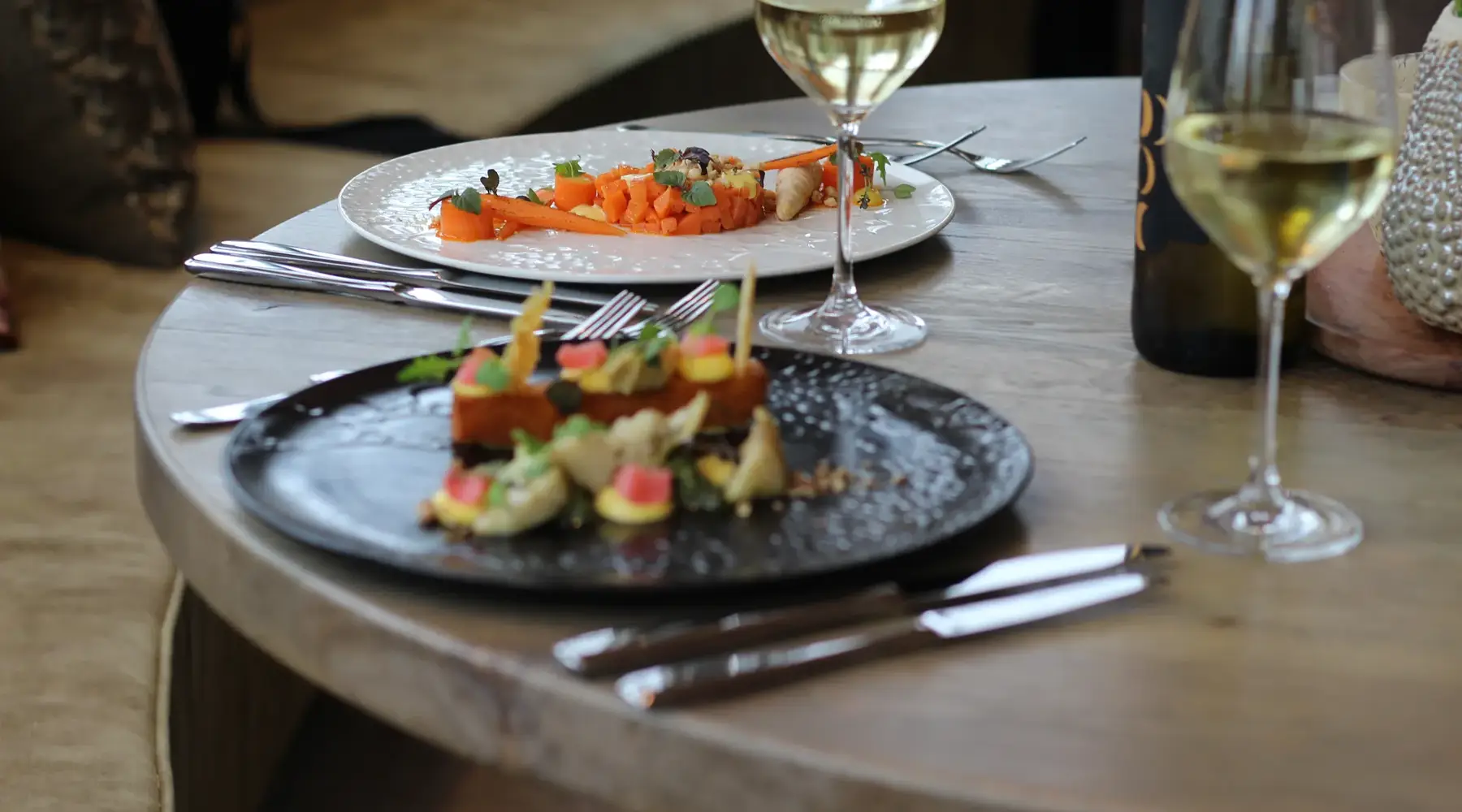 Gerecht restaurant Vloed