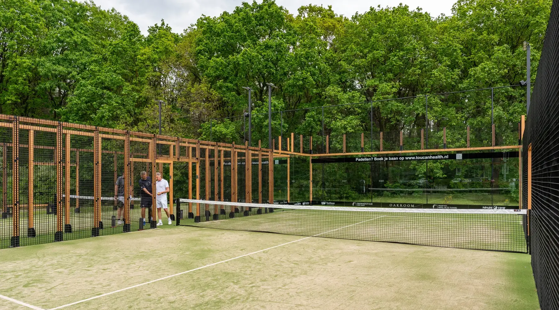 Padelbaan Van der Valk Gilze-Tilburg