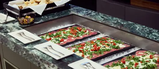 Kaltes Buffet beim Muttertagsbrunch in Gent