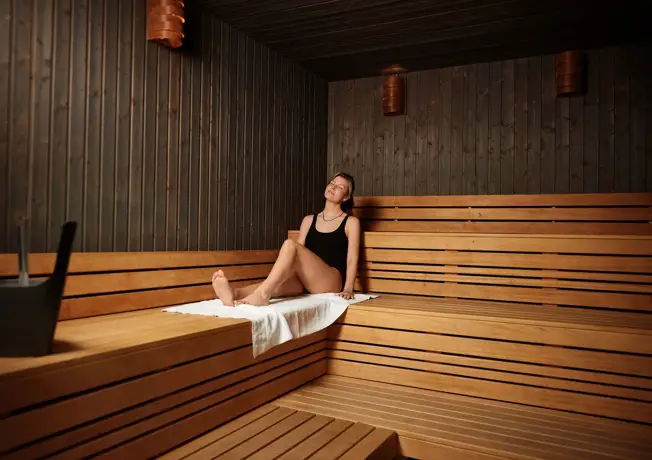 Sauna du Weleda City Spa à l'Hôtel Gent
