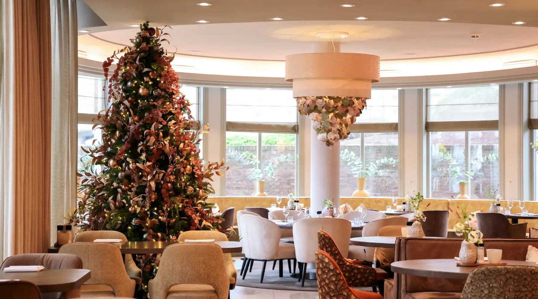 Restaurant Vloed in kerstsfeer