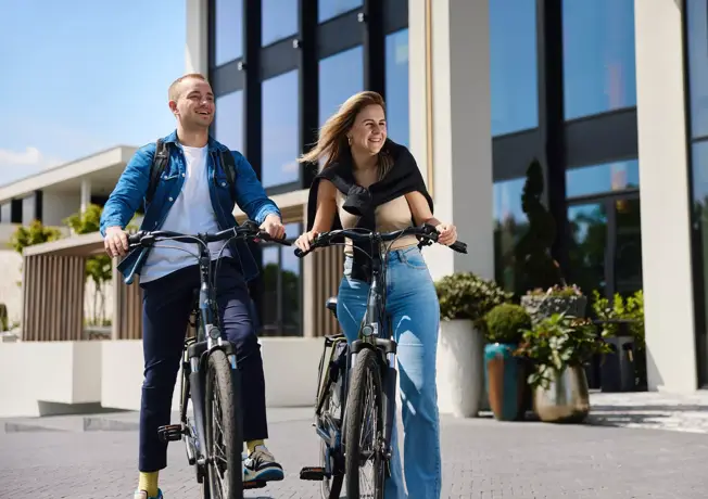 Faire du vélo dans le Brabant