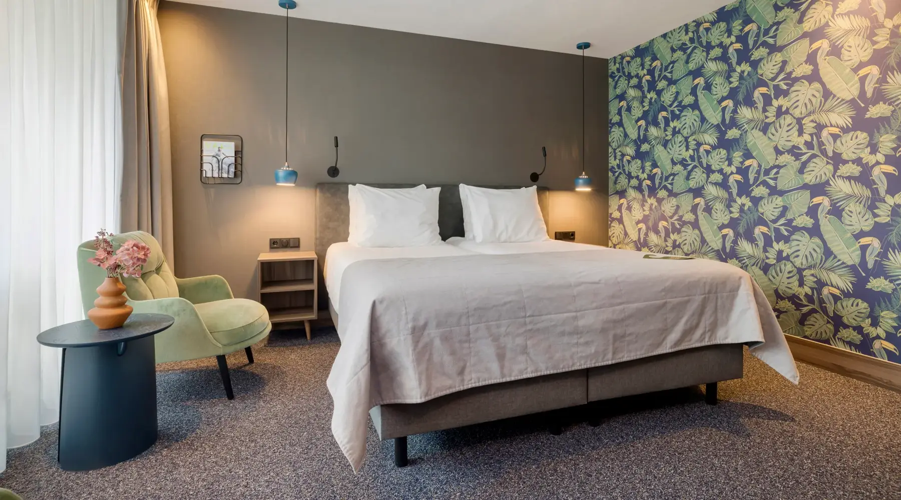 Superior twin kamer van Hotel Eindhoven