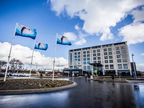 Vooraanzicht hotel Groningen-Hoogkerk