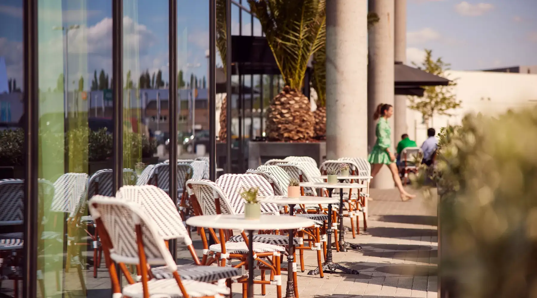 Terras van Hotel Gent The Lobby Bar