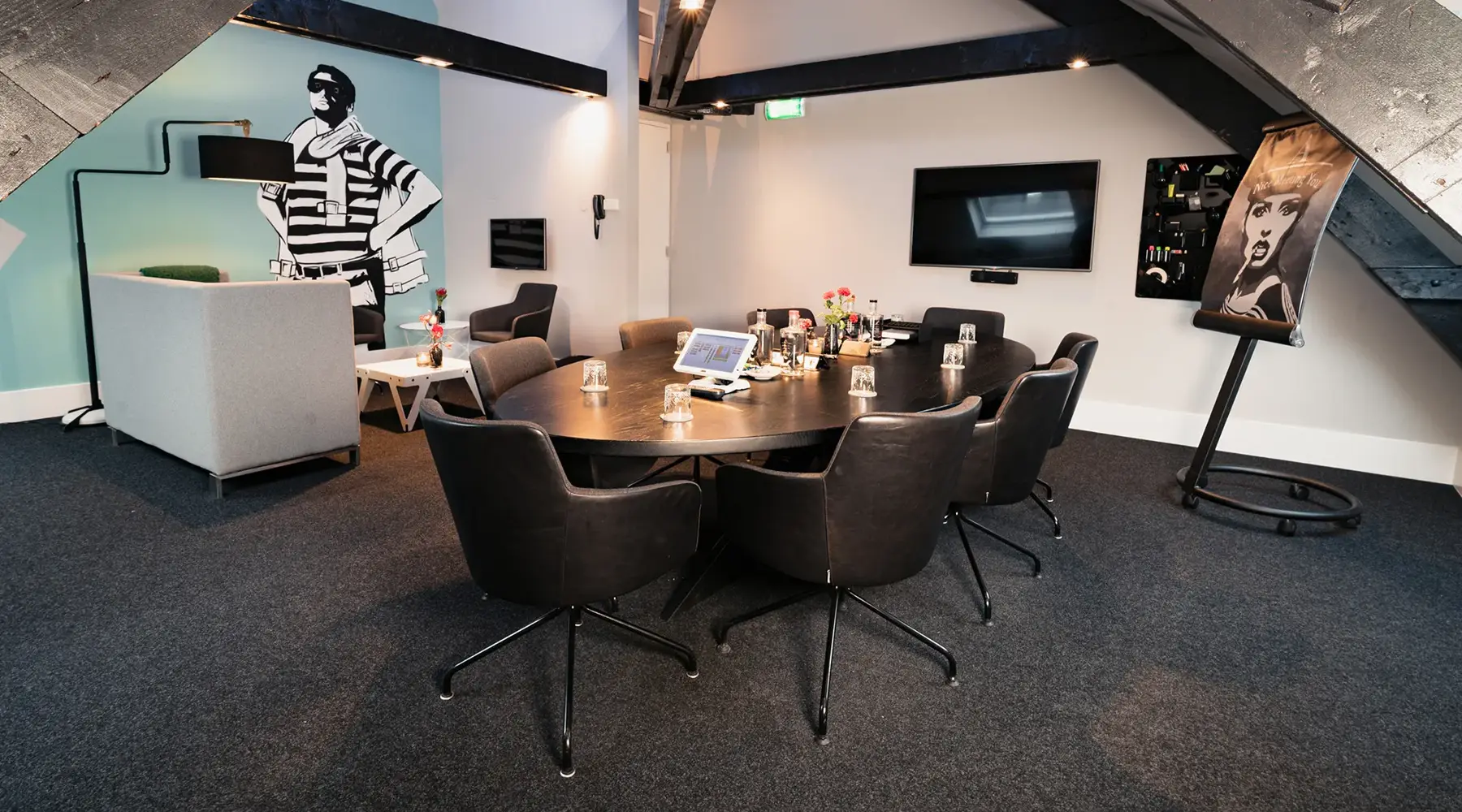 Tafel in zaal de kracht