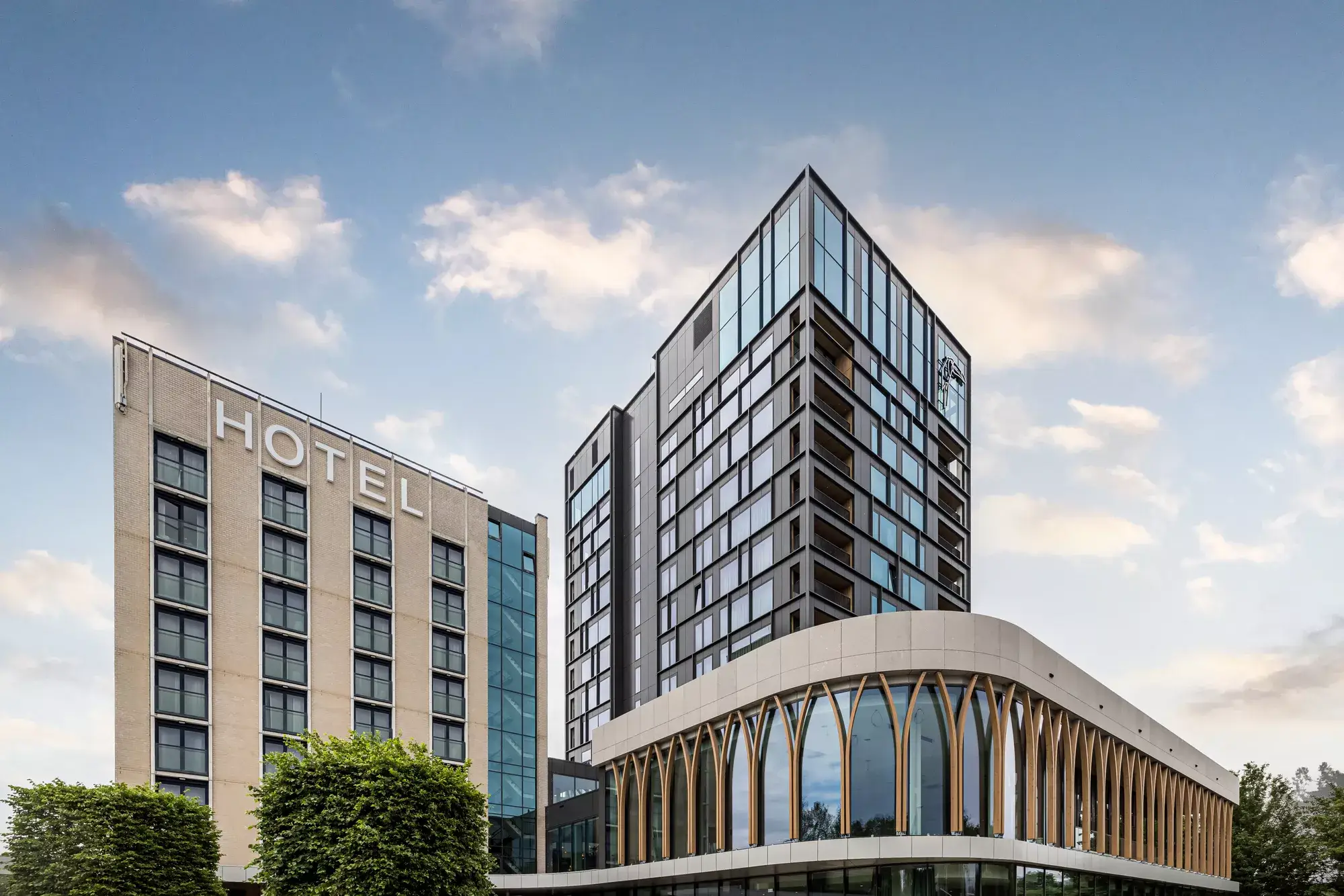 Front view of Hotel Venlo