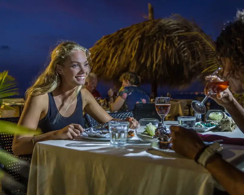 Diner, Van der Valk Plaza Beach & Dive resort Bonaire