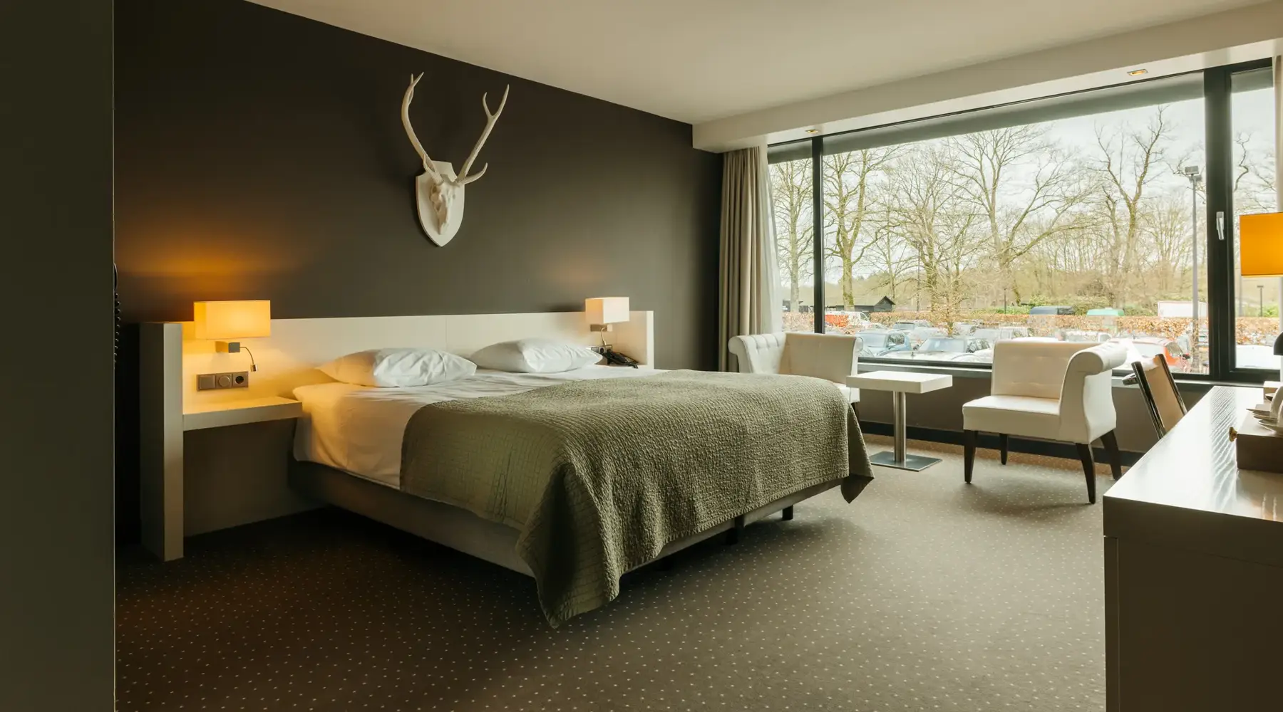 Comfortkamer mindervalide Van der Valk Hotel Apeldoorn - de Cantharel
