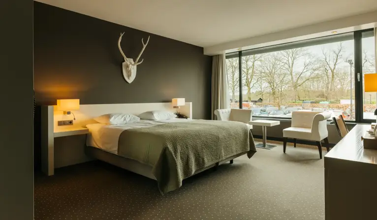 Comfortkamer mindervalide Van der Valk Hotel Apeldoorn - de Cantharel