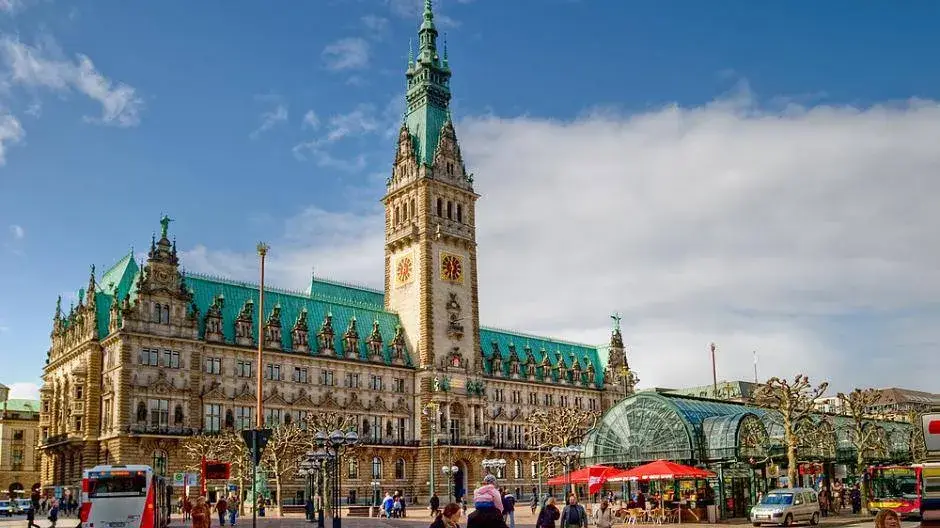 Rathaus von Hamburg