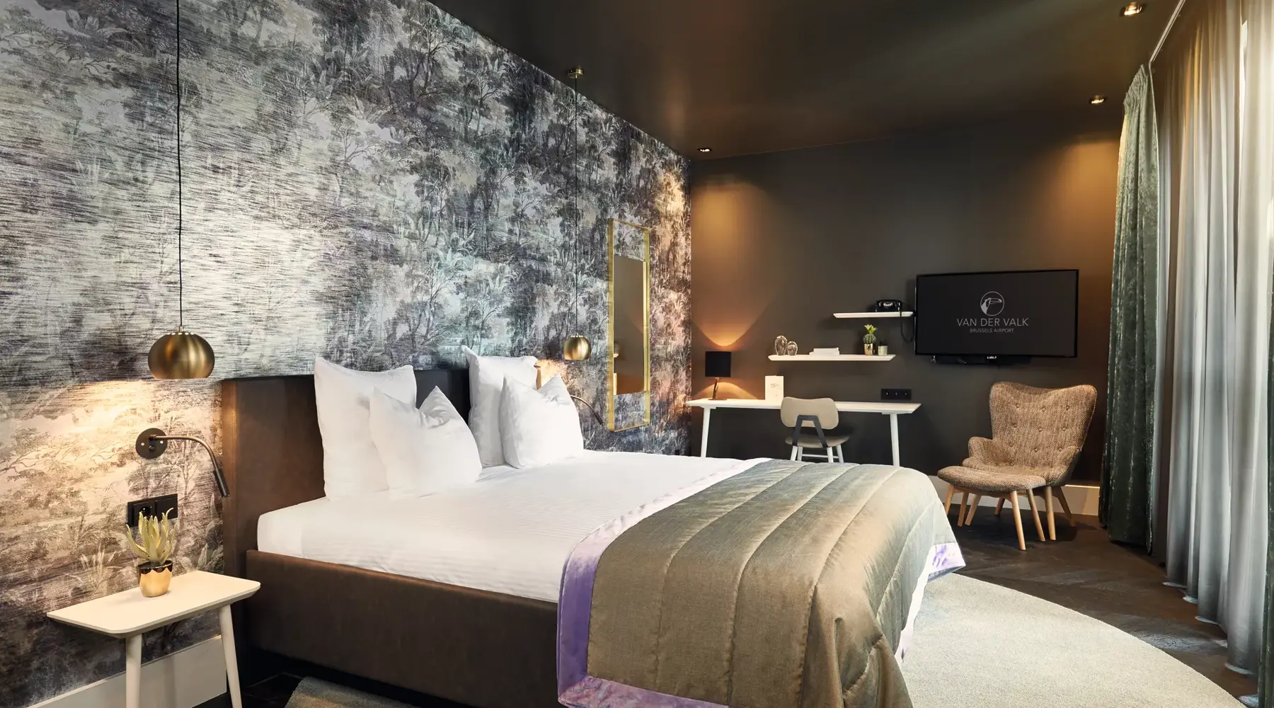 kamer in hotel brussels airport
