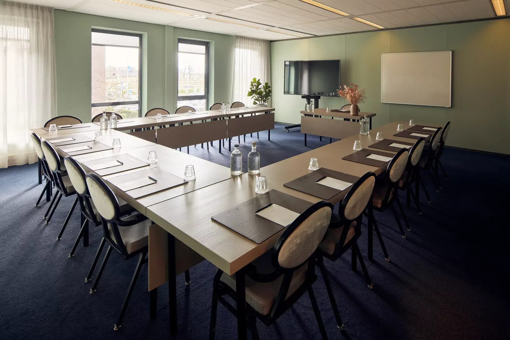 Salle de conseil en U à l’Hôtel Amersfoort-A1