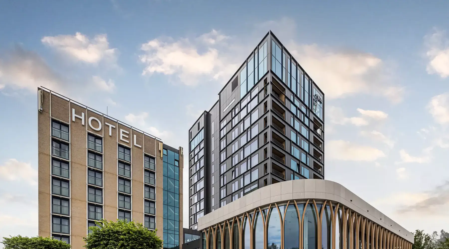 Vorderansicht Van der Valk Hotel Venlo