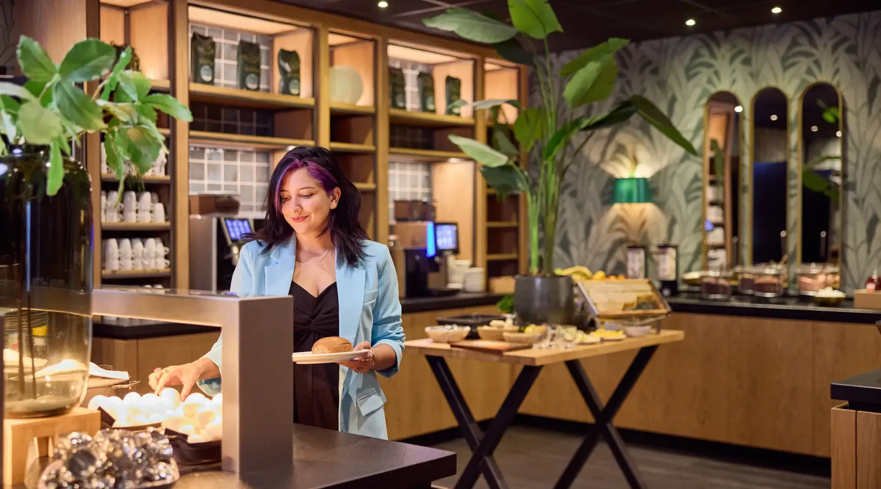 Ontbijt bij Hotel Moers