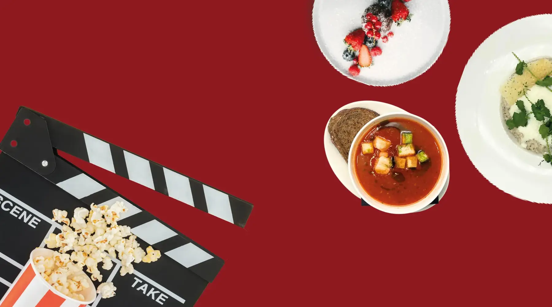 3-Gänge-Filmdinner