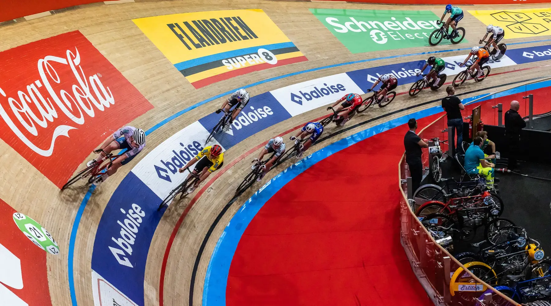 Lotto zesdaagse in 'T Kuipke in Gent