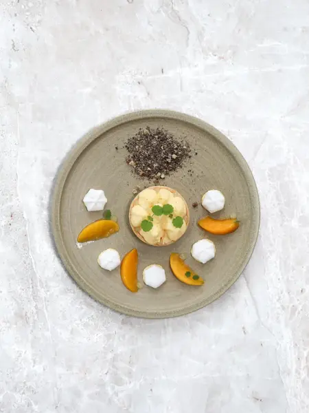 Cheescake met wild fruit