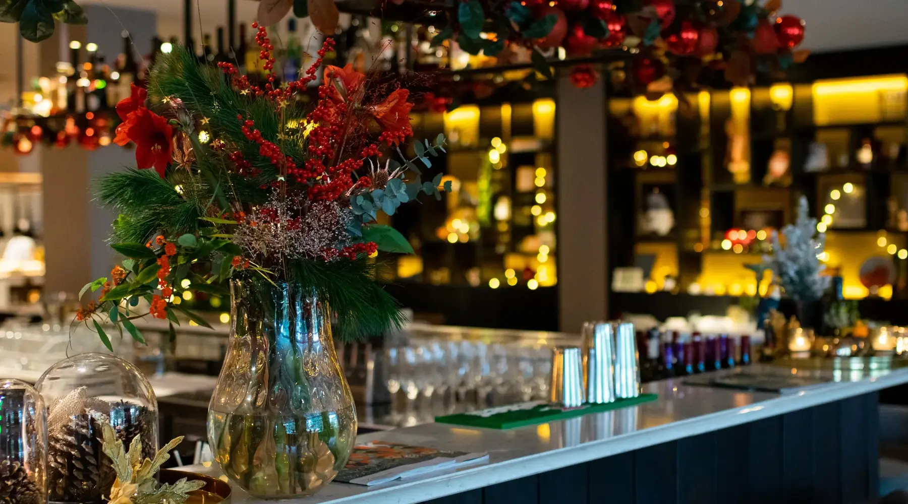 Noël | Cuisine en direct | Décorations de Noël | Bar | Sapin de Noël