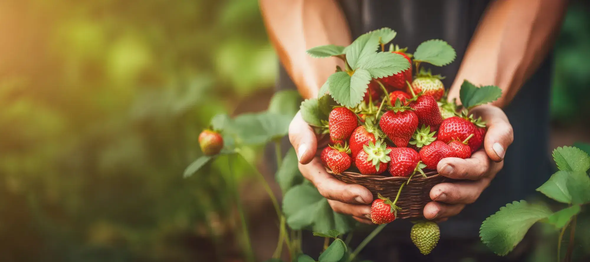 Strawberry season at the country hotel Spornitz