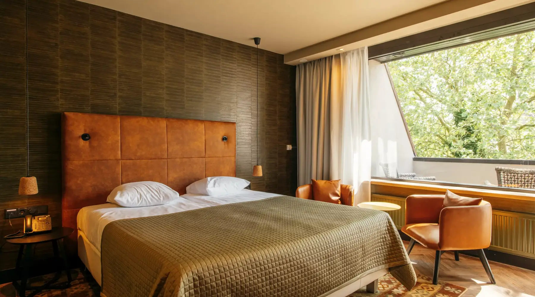 Comfort hotelkamer binnenzijde Cantharel