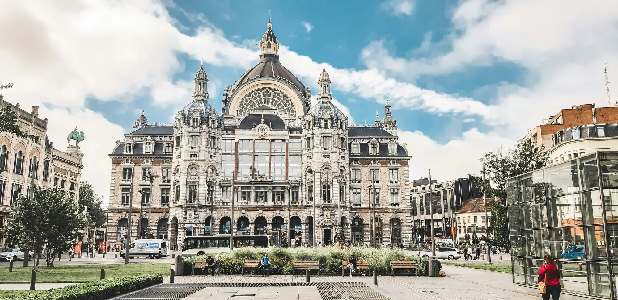 Centraal station van Antwerpen.