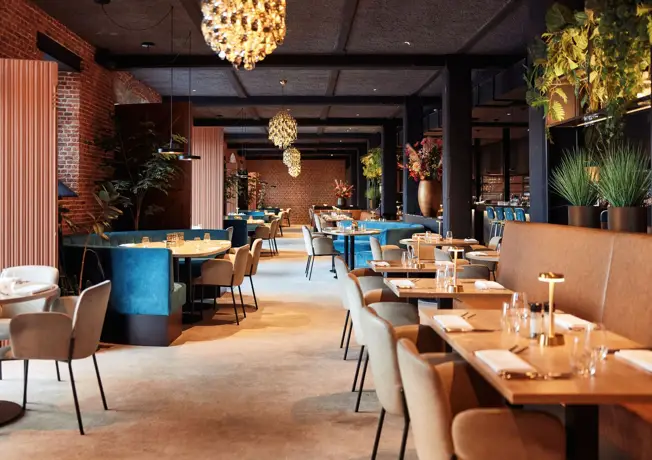 Restaurant Ouwen dok ingedekt, zonder mensen