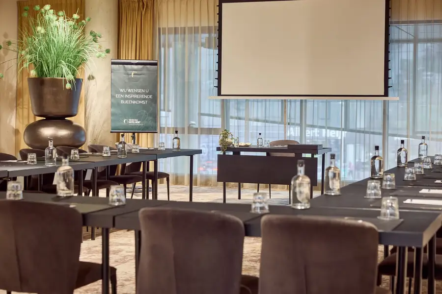 U-förmiger Raum Korenlei im Hotel Gent für große Gruppen