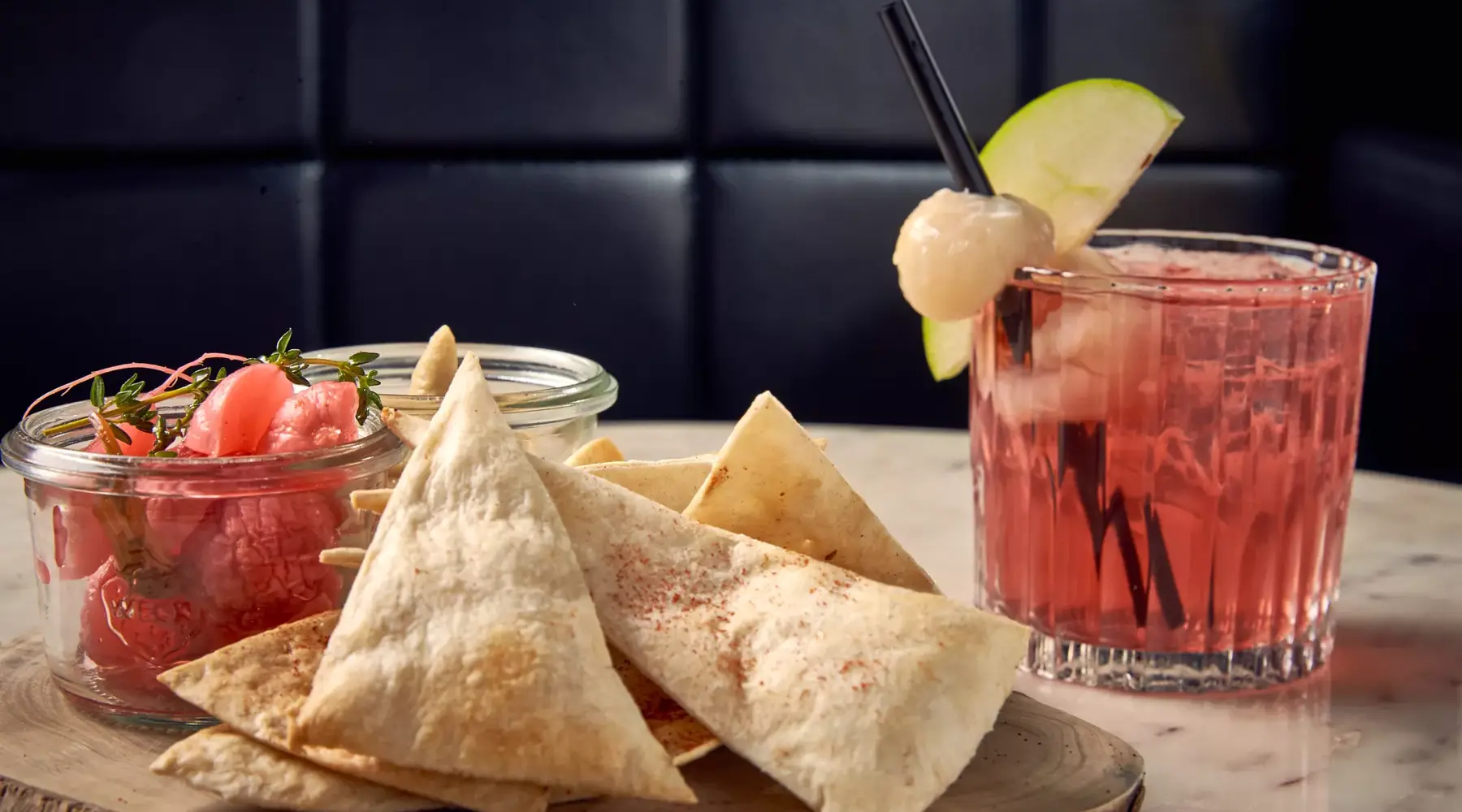 Cocktail en snack