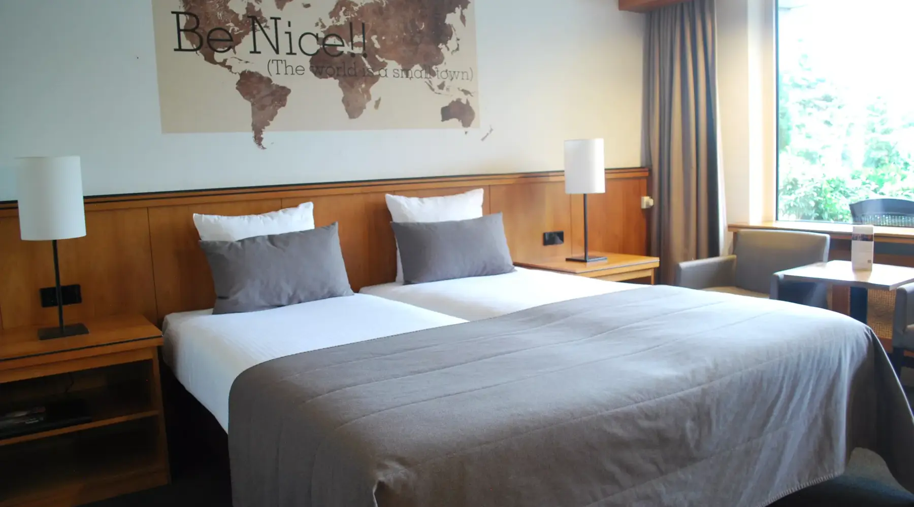 Chambre à l’hôtel Stein – Urmond