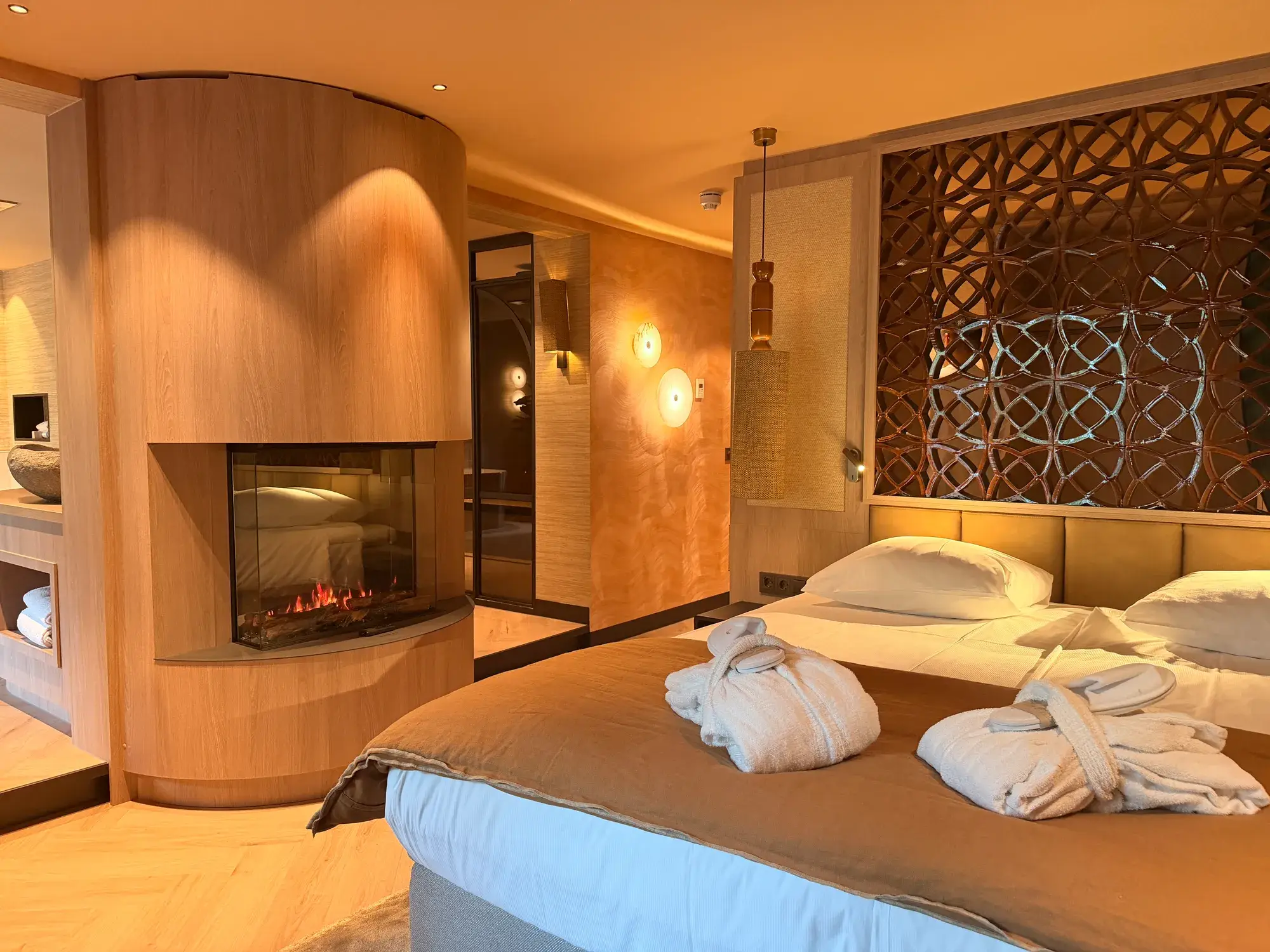 Wellness-Suite – Kamin