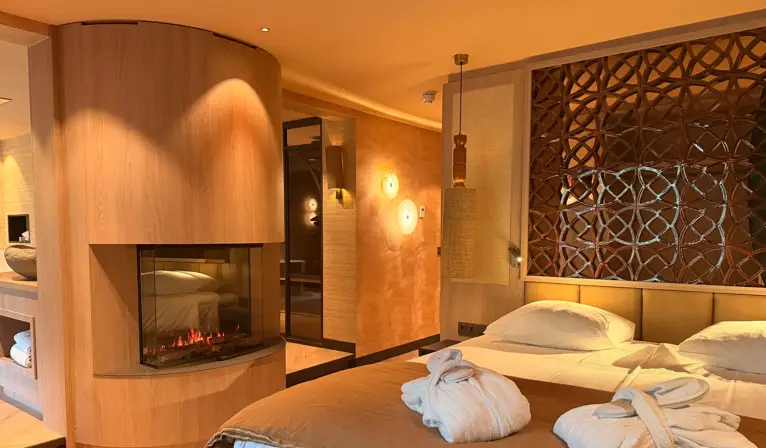 Wellness-Suite – Kamin