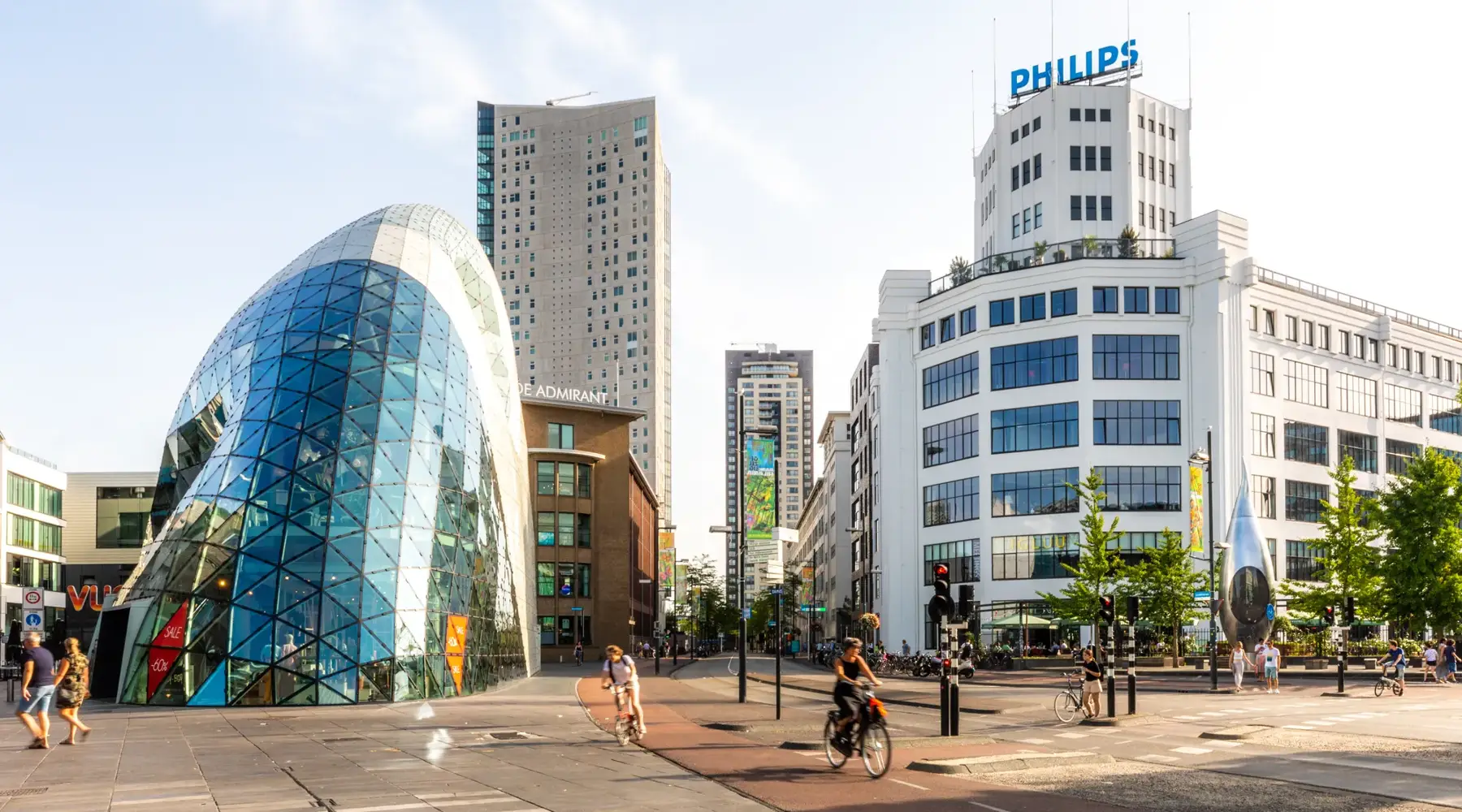 Stadtzentrum von Eindhoven