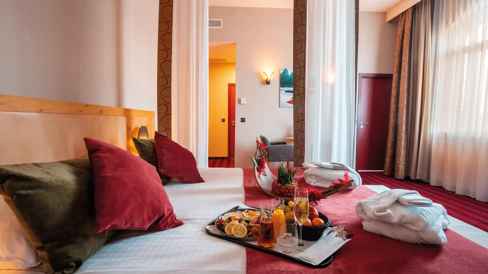 petit déjeuner en chambre